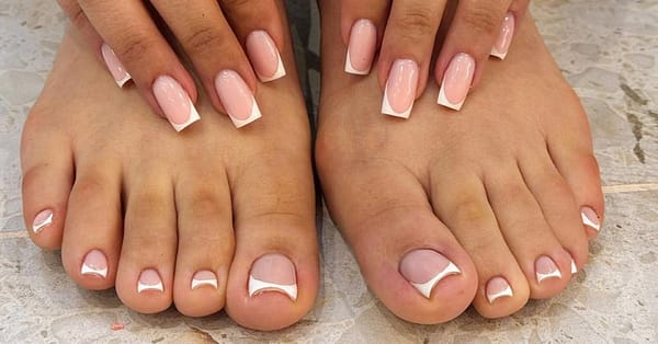 Classic Or Gel Mani Or Pedi Or Both Or Acrylic Or Hard Gel Extension Dubai