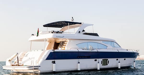 Embark On A Luxury Dubai Marina Yacht Cruise At Media Waves Yachts! Dubai
