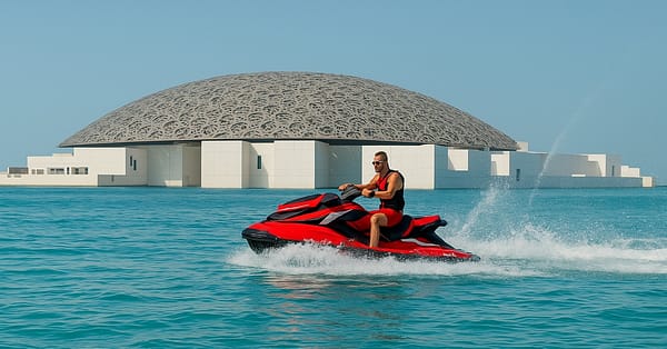Thrilling 30 Or 60-Minute Super Charged Jet Ski For One Or Two People Abu Dhabi