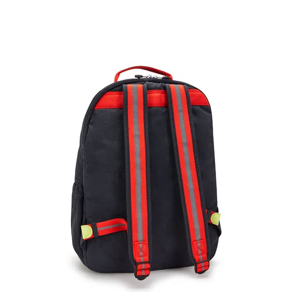 KIPLING Large backpack (with laptop compartment) Unisex Iron Letter Fun Seoul Lap  -  I6658-LM8 Kipling