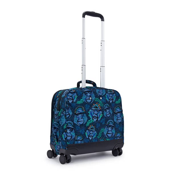 KIPLING Large wheeled bag Unisex Blue Monkey Fun New Storia  -  I4847-8HJ Kipling