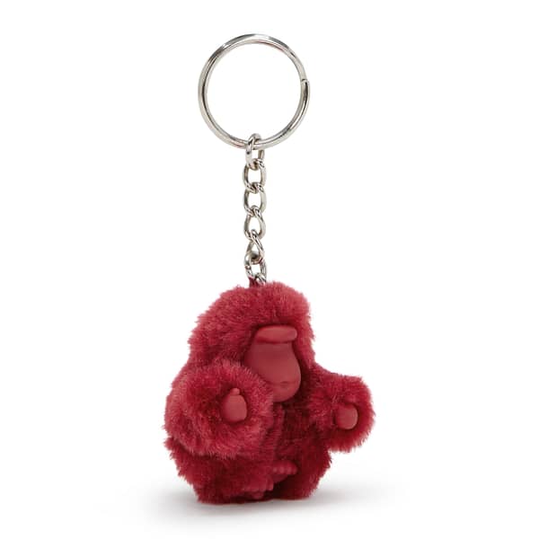 KIPLING Extra Small Monkey Keyhangers Unisex Funky Red Monkeyclip Xs KI308-84S Kipling