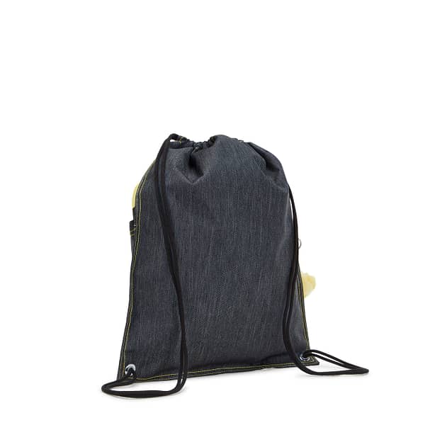 Kipling Medium Backpack (With Drawstring) Unisex Minion Jeans Bl Supertaboo  -  I4392-MI8 Kipling