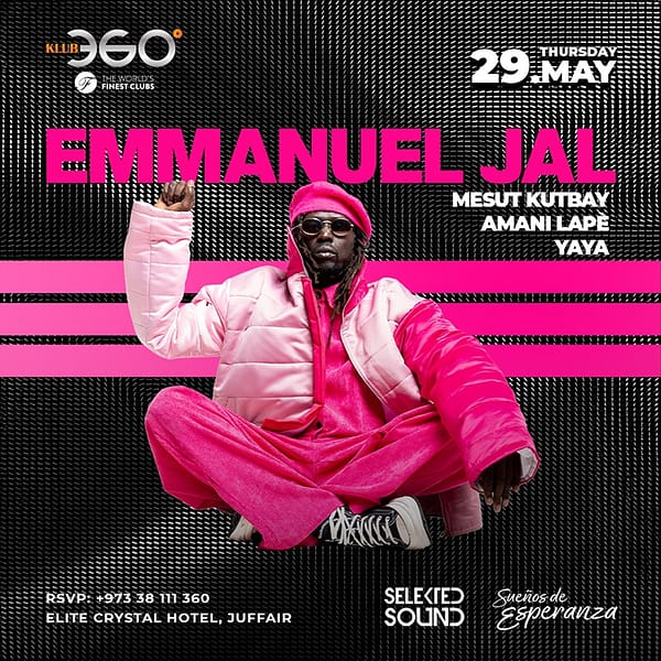 Emmanuel Jal at Klub360 Nightlife
