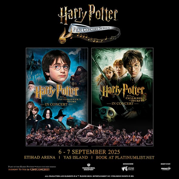 Harry Potter™ Film Concert Series at Etihad Arena in Abu Dhabi Concerts