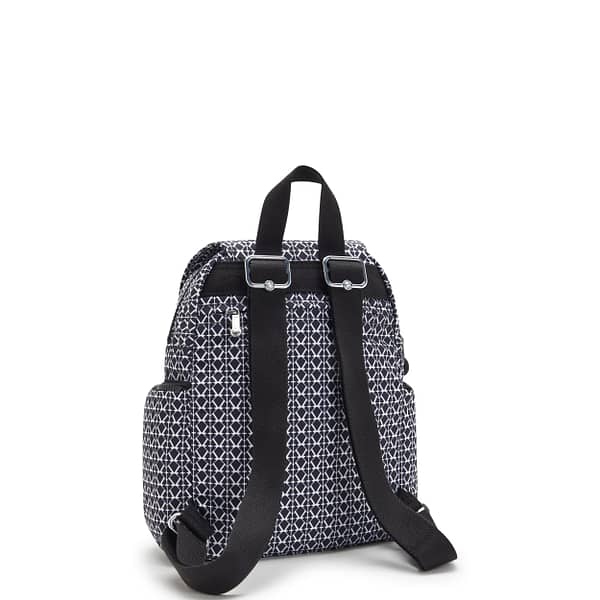 KIPLING Mini Backpack with Adjustable Straps Female Signature Print City Zip Mini  -  I3735-DD2 Kipling