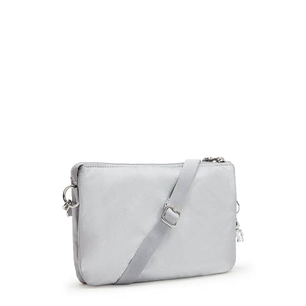 KIPLING Small crossbody (with removable strap) Female Silver Glam Riri  -  I4683-K2E Kipling