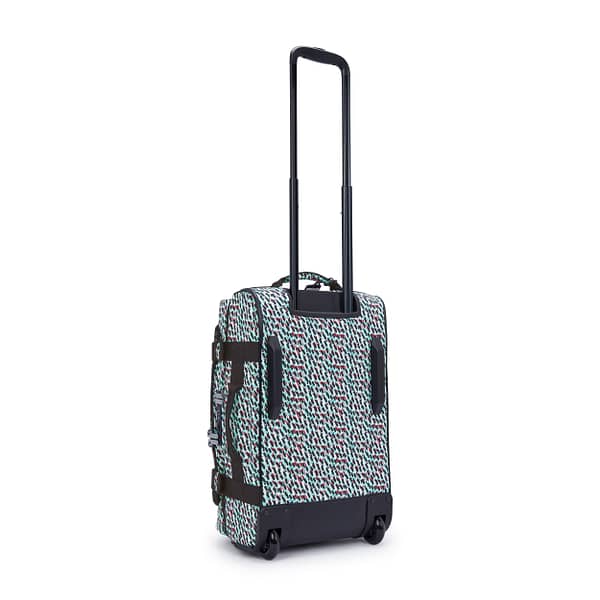 Kipling Small Wheeled Luggage Female Abstract Print Aviana S  -  I7428-GN6 Kipling