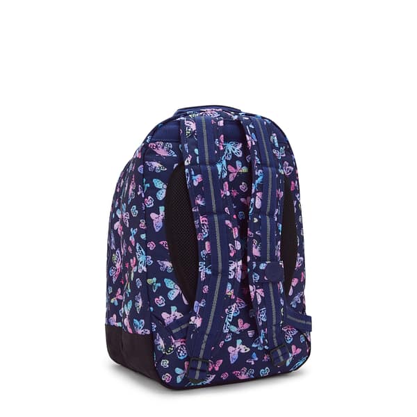 KIPLING Large backpack (with laptop protection) Female Butterfly Fun Class Room  -  I7090-F5K Kipling