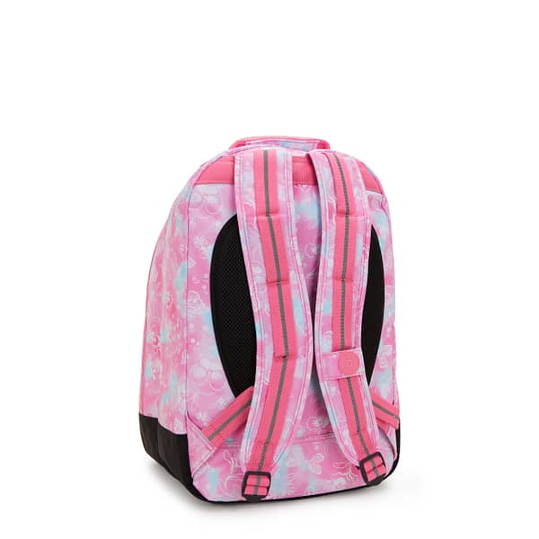 KIPLING Large backpack (with laptop protection) Female Garden Clouds Class Room  -  I7090-2PE Kipling