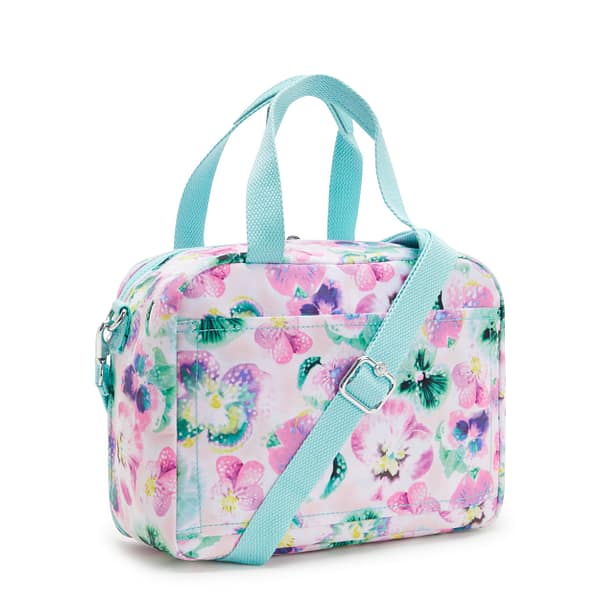 KIPLING Large lunchbox (with trolley sleeve) Female Aqua Blossom Miyo  -  I2989-7EC Kipling