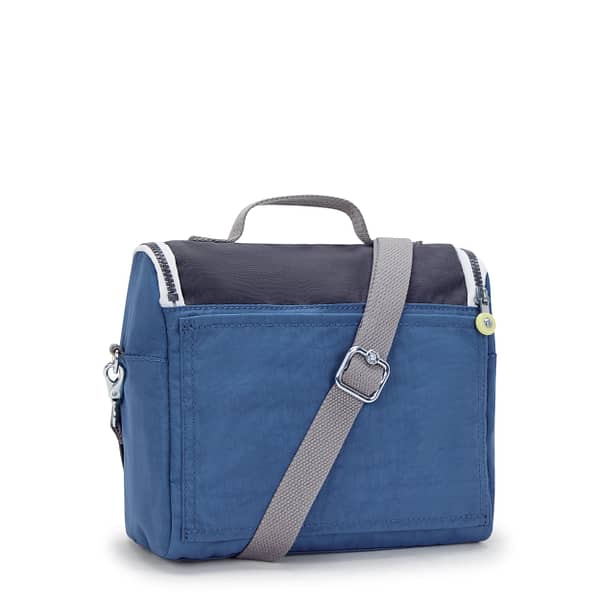 KIPLING Large lunchbox (with trolley sleeve) Unisex Fantasy Blue Bl New Kichirou  -  15289-8FB Kipling