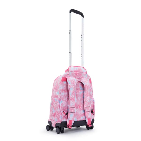 KIPLING Large wheeled backpack (with laptop protection) Female Garden Clouds New Zea  -  I4674-2PE Kipling