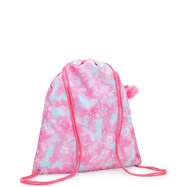 KIPLING Medium backpack (with drawstring) Female Garden Clouds Supertaboo  -  I5637-2PE Kipling