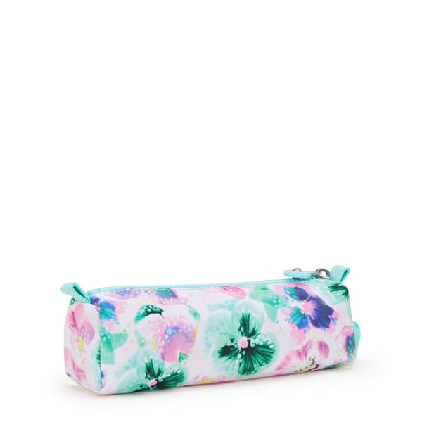 KIPLING Medium pencase Female Aqua Blossom Freedom  -  I6310-7EC Kipling