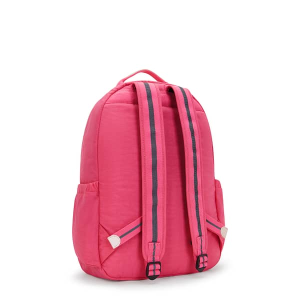 KIPLING Large Backpack Female Happy Pink C Seoul  -  I5140-BZ8 Kipling