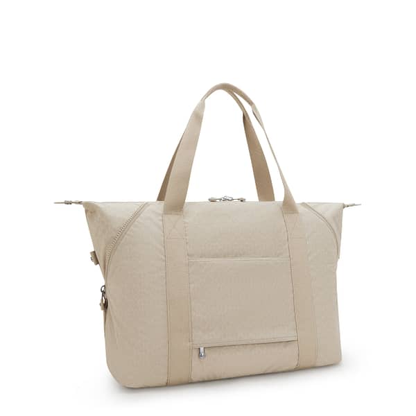 KIPLING Large Tote Female Signature Beige Embossed Art M 25748-96A Kipling