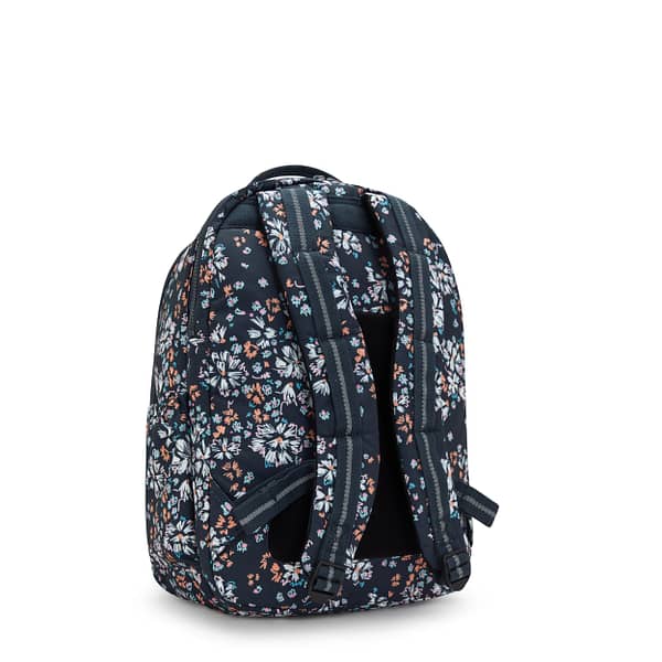 KIPLING Large backpack (with laptop compartment) Female Flower Field Seoul College I7973-5GB Kipling