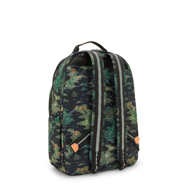 KIPLING Large backpack (with laptop compartment) Unisex Camo Treasure Seoul Lap I5816-3PB Kipling