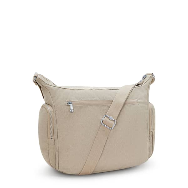 KIPLING Large crossbody Female Signature Beige Embossed Gabb I3945-96A Kipling