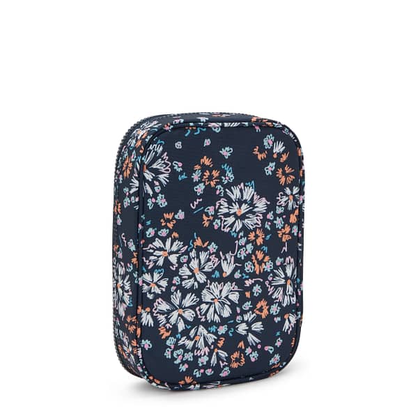 KIPLING Large pencase Female Flower Field 100 Pens I6002-5GB Kipling