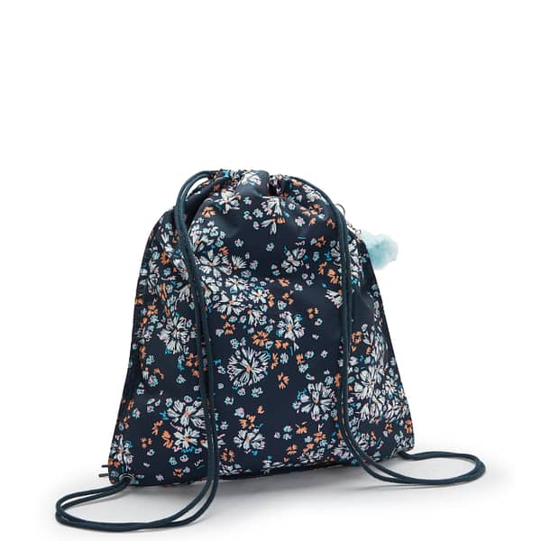 KIPLING Medium backpack (with drawstring) Female Flower Field Supertaboo I5637-5GB Kipling