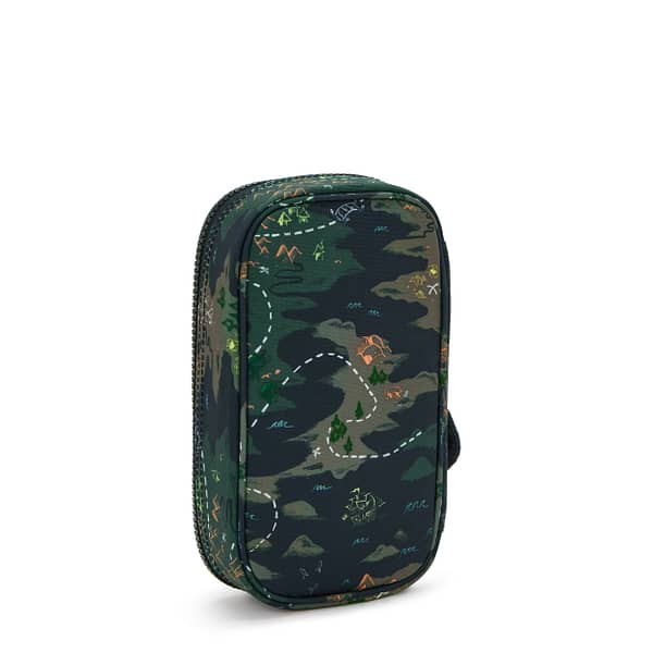 KIPLING Medium pencase Unisex Camo Treasure 50 Pens I3707-3PB Kipling