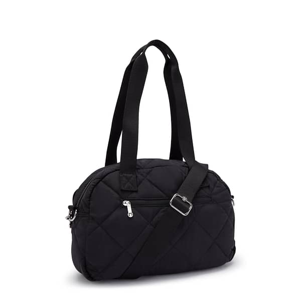 KIPLING Medium shoulderbag (with removable shoulderstrap) Female Cosmic Black Quilt Cool Defea I6560-95R Kipling