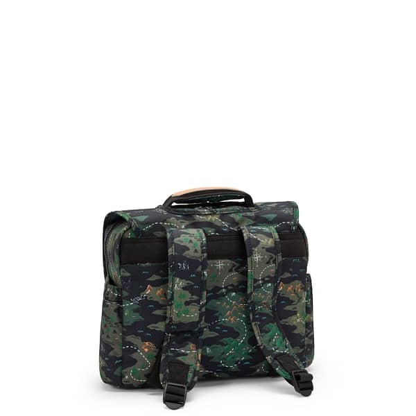 KIPLING Small School Bag with Adjustable Straps Unisex Camo Treasure Codie S I7910-3PB Kipling