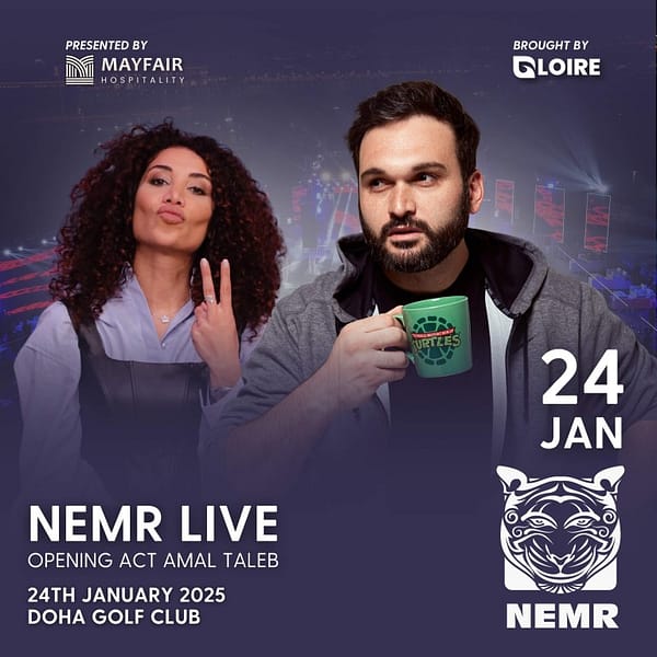 NEMR Live At Doha Golf Club Comedy Events