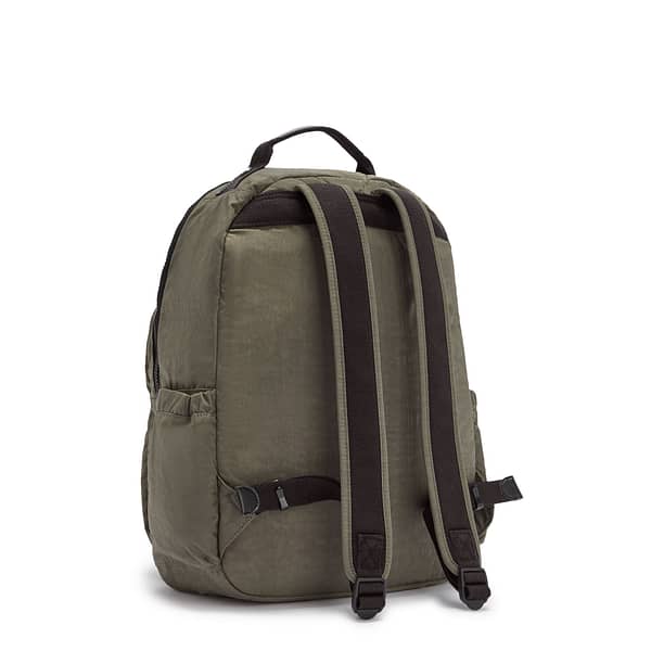 KIPLING Large Backpack Unisex Green Moss Seoul  -  I5210-88D Kipling