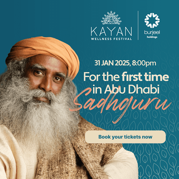 Sadhguru at Kayan Wellness Festival Health and Wellness