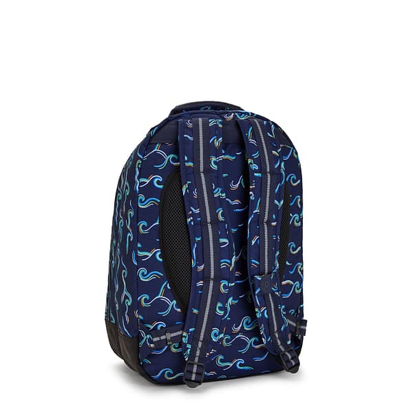 Kipling Large Backpack With Laptop Protection Unisex Fun Ocean Print Class Room  -  I7090-W92 Kipling