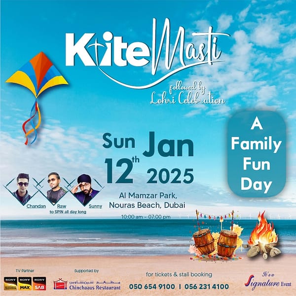 Kite Masti at Al Mamzar Park in Dubai Desi Events