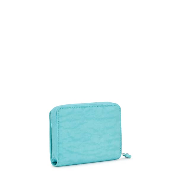 KIPLING Medium Wallet Female Deepest Aqua Money Love  -  I3738-T6E Kipling