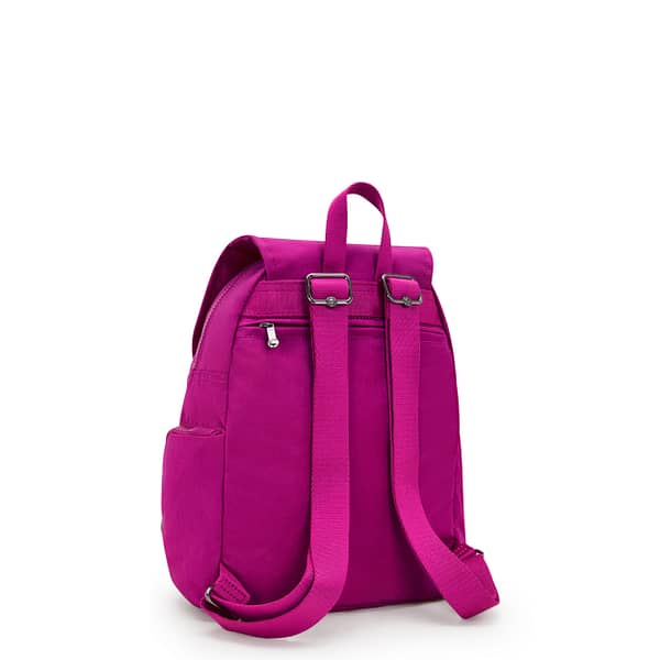 KIPLING Small backpack Female Fuchsia Night City Zip S I4430-7LE Kipling