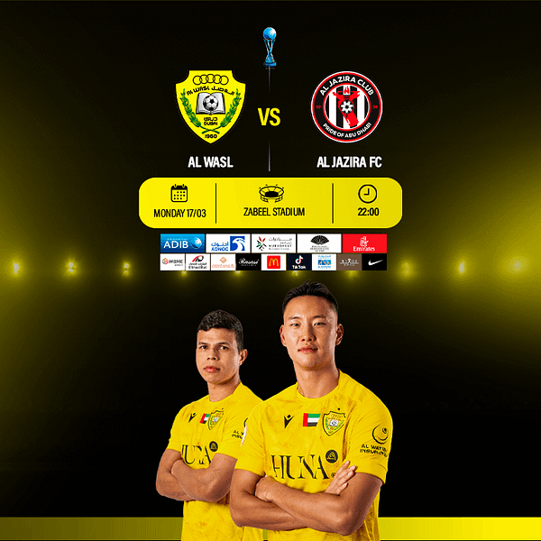 Al Wasl FC vs Al Jazira FC - ADIB CUP Semi Finals Sports Events