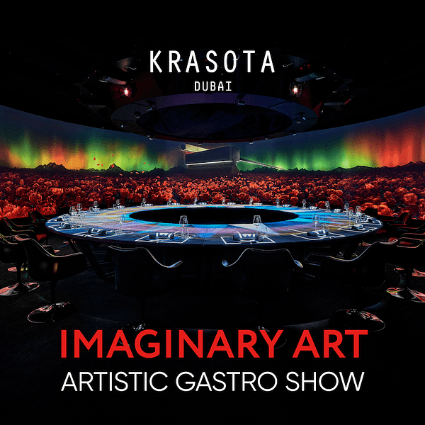 IMAGINARY ART Show in KRASOTA Restaurant Dining Experiences