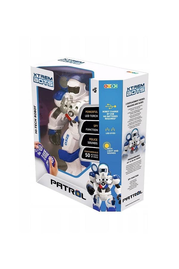 4265873m1 Bot Xtreme Bots - Patrol Hi-Tech Robot Xtrem Bots Art & Craft