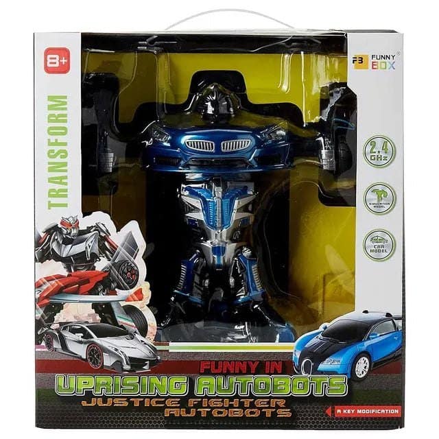 2.4G Funny In Transformer Car – Funny Box 2.4G Funny In Transformer Car Funny Box Early Education