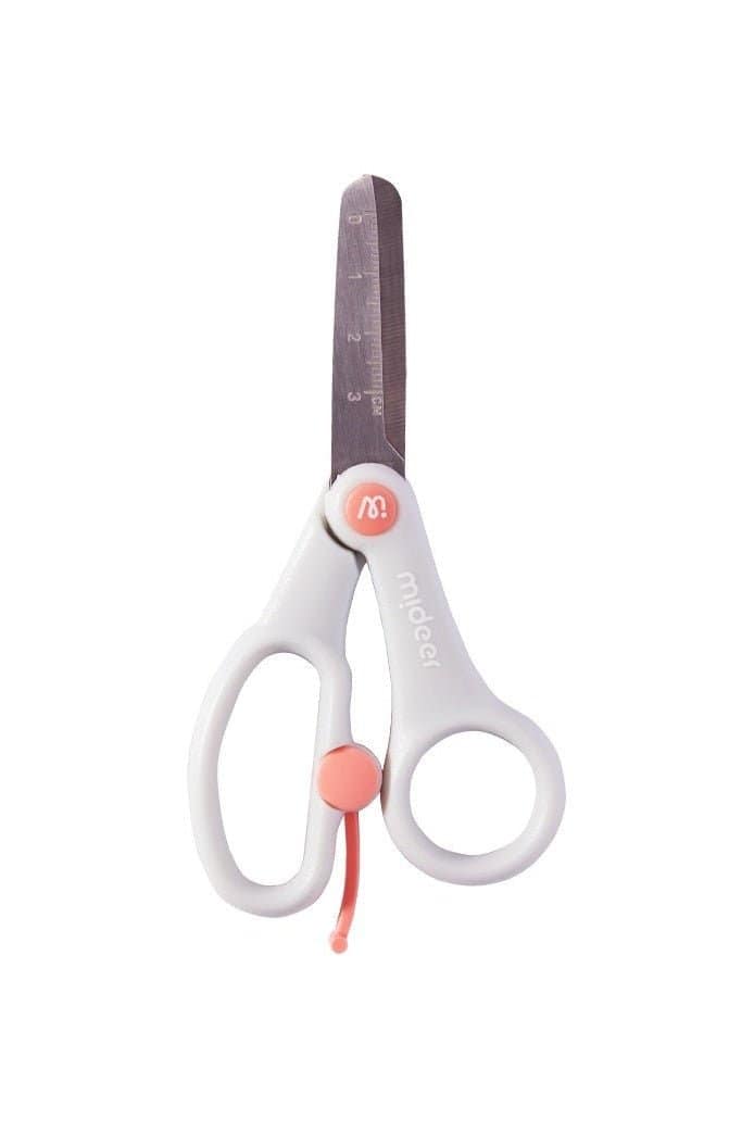 Kids Safety Scissors – Coral Pink – Mideer Kids Safety Scissors - Coral Pink Mideer Stationary