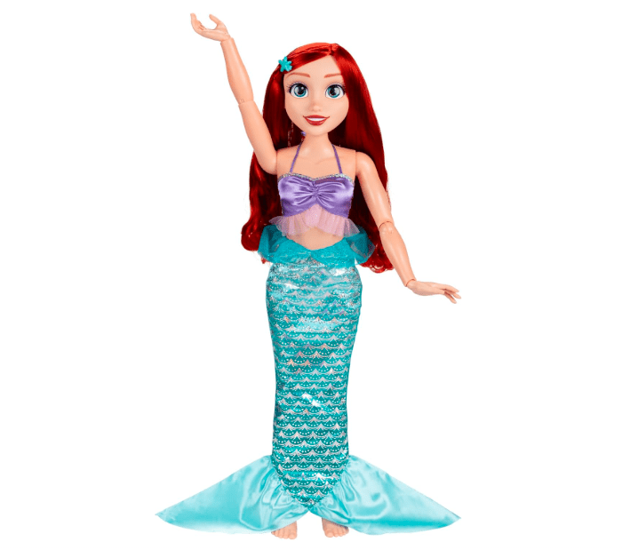 Disney Princess Playdate Ariel Doll with Accessories, 32â€/80cm Tall – Disney Princess Disney Princess Playdate Ariel Doll with Accessories