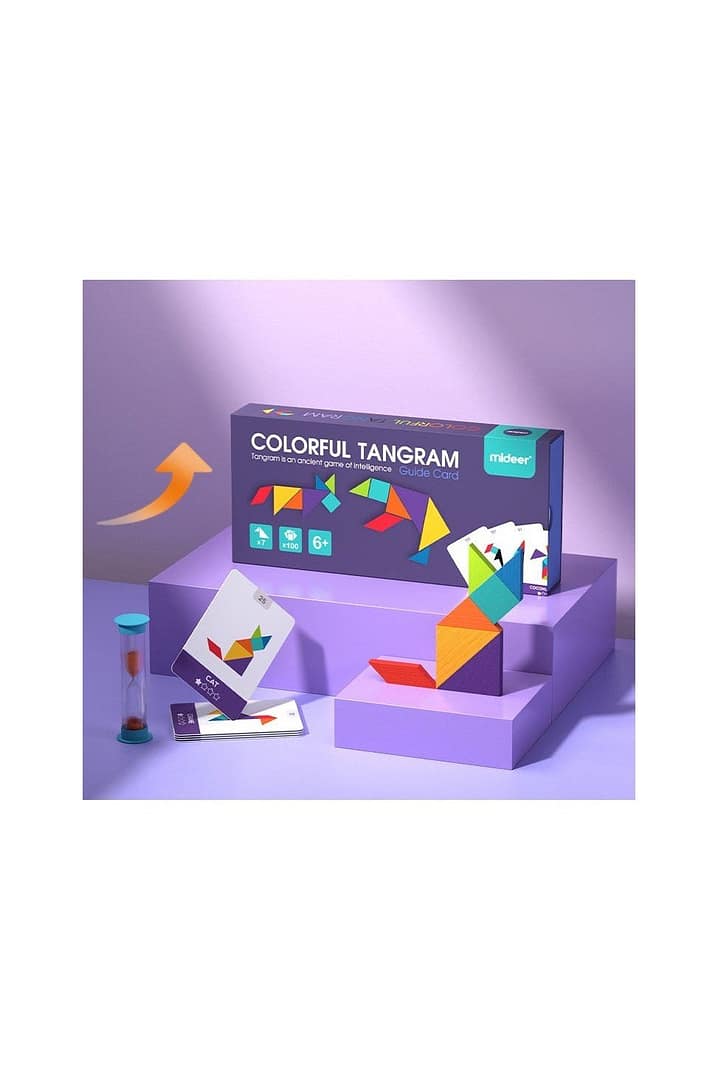 Colorful Tangram Game Mideer Board Games