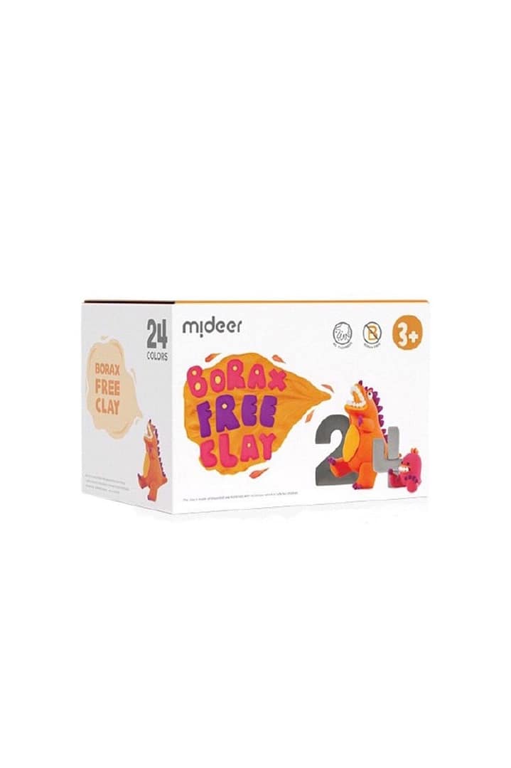 Borax Free Modelling Clay - 24 Colors Mideer Art & Craft