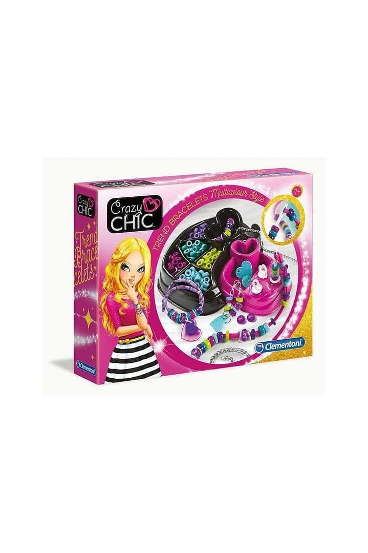 Crazy Chic - Multicolor Bracelets Clementoni Early Education