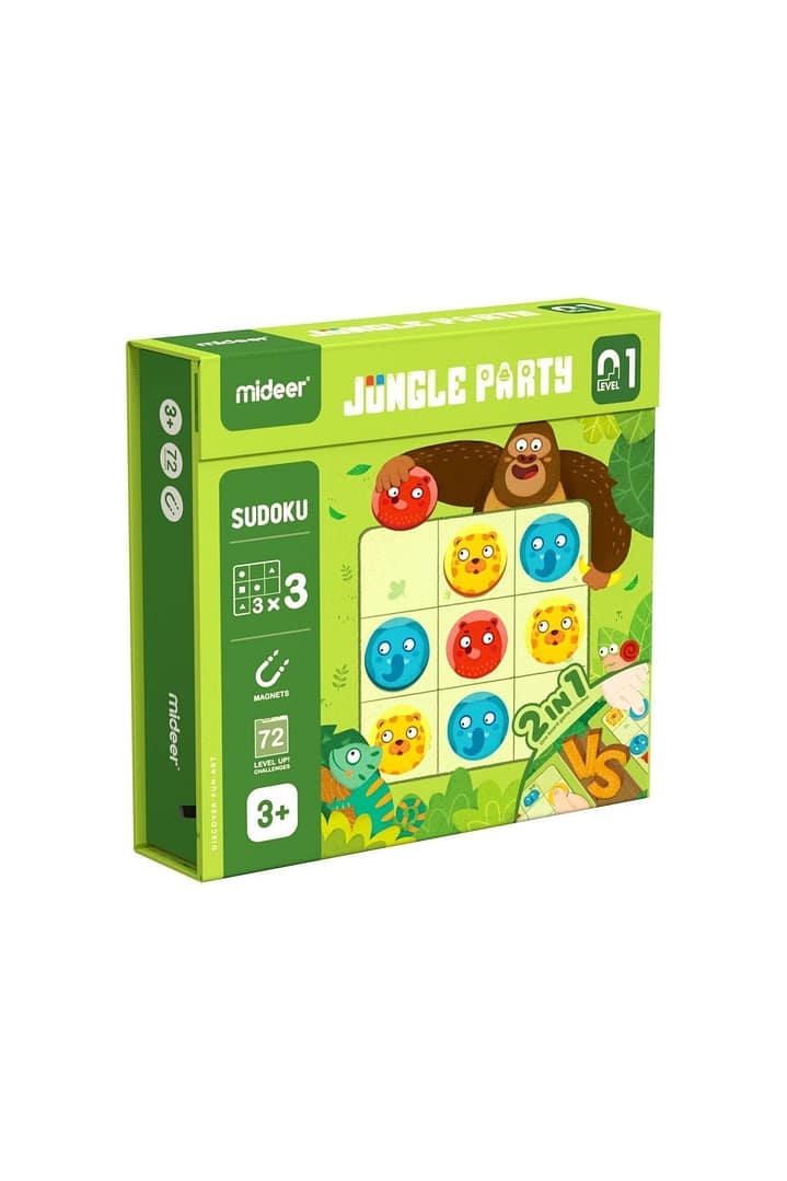 Jungle Party Sudoku Game – Mideer Jungle Party Sudoku Game Mideer Board Games
