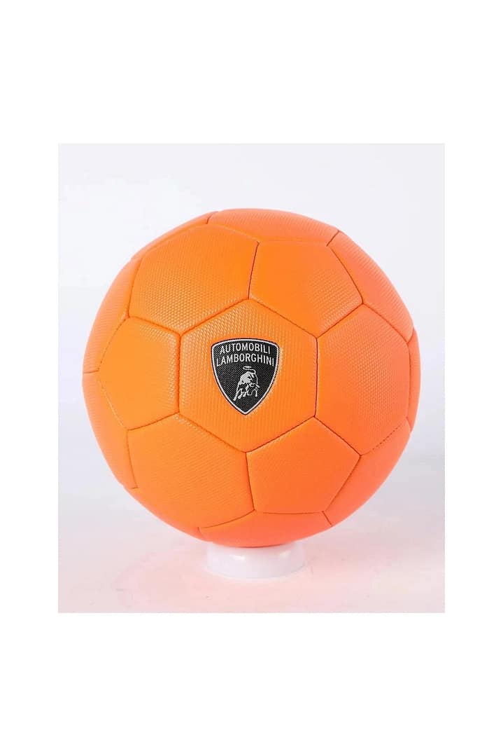 Lamborghini #2 Machine Sewing Pvc Soccer Ball - Orange Lamborghini Sports