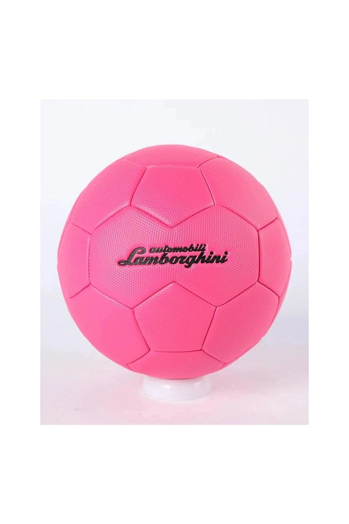 Lamborghini #3 Machine Sewing Pvc Soccer Ball - Pink (Size 3) Lamborghini Sports