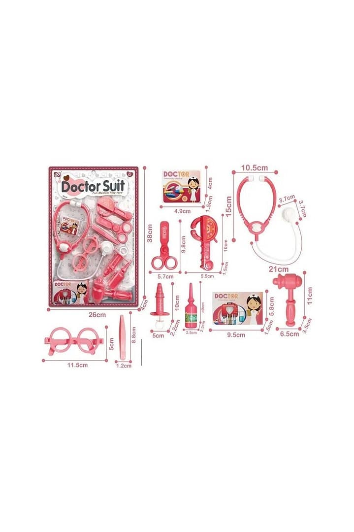 Sam Toys-Doctor Set-10 Accessories – Sam Toys Sam Toys-Doctor Set-10 Accessories Sam Toys Early Education