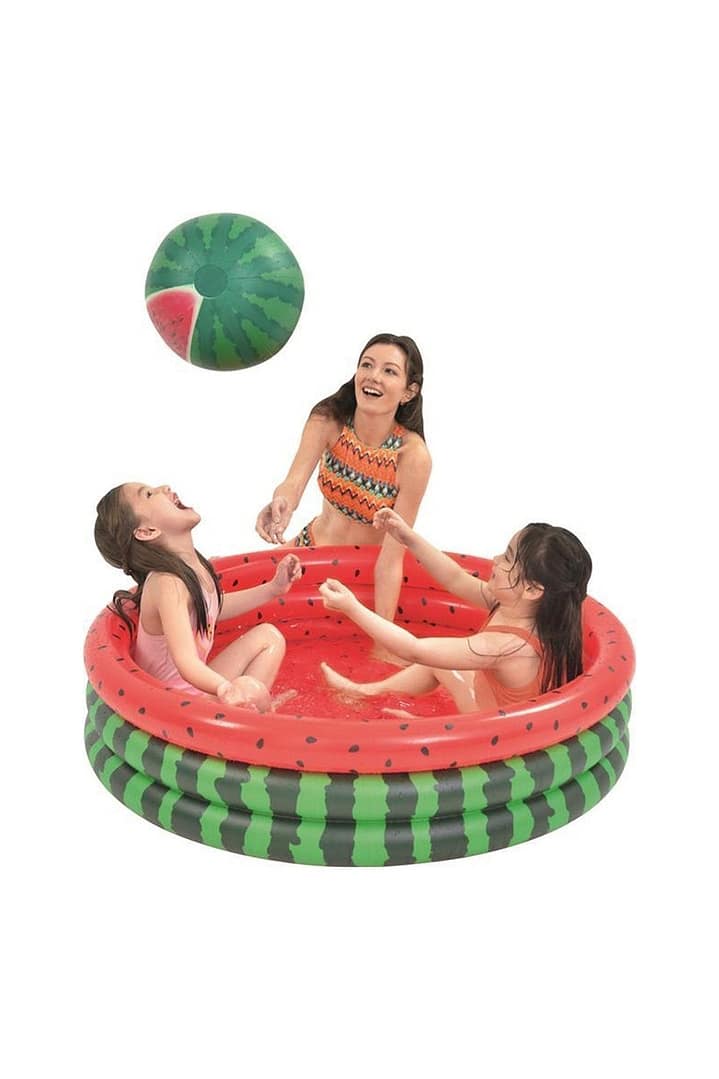 Sun Club Watermelon 3 Ring Pool 120X30Cm 57159 – Jilong Sun Club Watermelon 3 Ring Pool 120X30Cm 57159 Jilong Early Education
